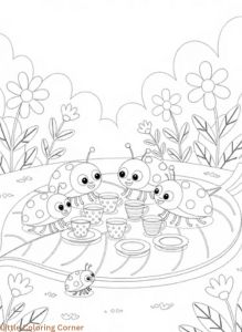 Spring free coloring pages