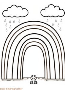 Spring free coloring pages