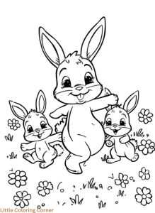 Spring free coloring pages