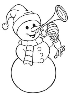 Snowman Coloring Pages (Free PDF)